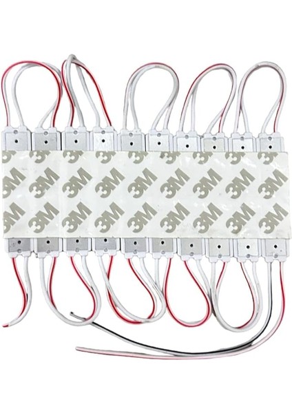 Adet 1.5W 12V Mercekli Modül LED (Beyaz) fiyatları