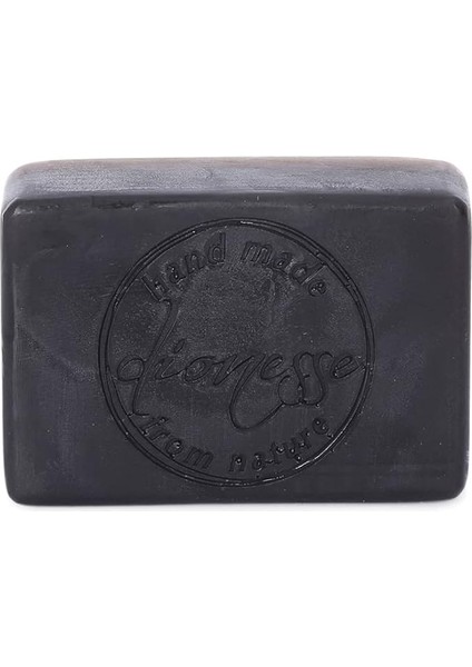 100% Doğal Siyah Kil Okaliptüs Sabunu - 120 gr | Erkek Saç ve Sakal Bakımı, Cilt Ferahlatıcı, Sebum Dengeleyici