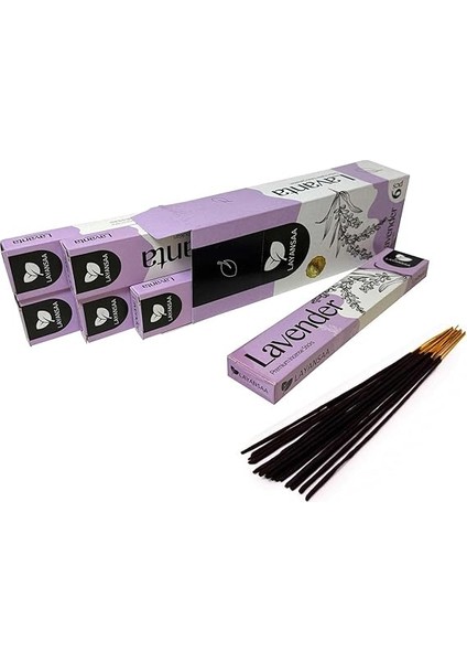 Lavanta (Lavender) Arınma Agarbatti Özel Aroma Kokusu 20 Adet 1 Paket Çubuk Tütsü fiyatları