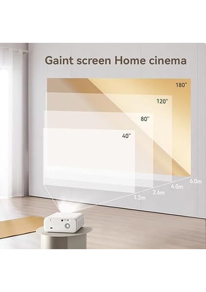 X5 Projeksiyon Cihazı 1100 Ansı Lümen, Android, Full Hd, 4K Dc, Otomatik Odaklama, Otomatik Keystone, Perde Algılama indirimleri