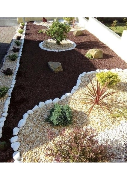 Dolomit Taş 10 kg 6-10 cm Beyaz Dolomit Taş Saksı Dibi Dekoratif Taş Bahçe Süsleme Taşı Peyzaj Taşı fiyatları