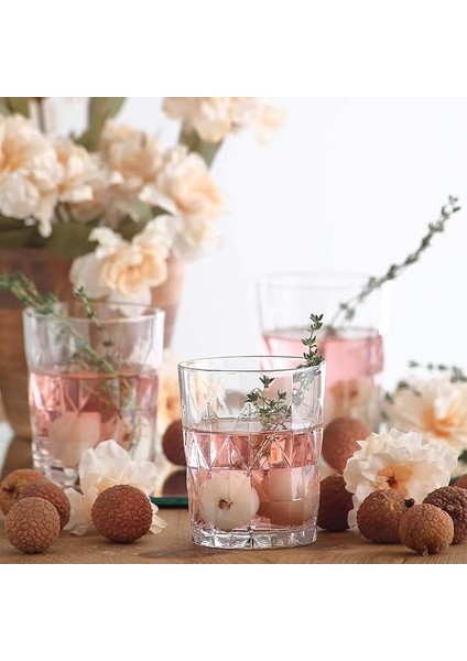 Keops 6'lı Meşrubat Bardağı, LV-KEO366F, 62454, 345CC, Şeffaf