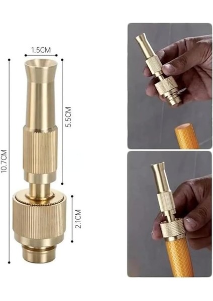 Home Hortum Tazyik Aparatı - Fonksiyonlu Sprey- Tazyik Bahçe, Araba, Balkon Yıkama Püskürtücü Aparat (1) indirimleri