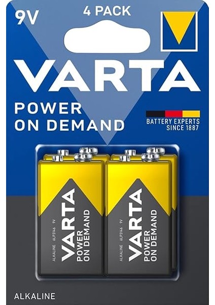 Power On Demand 9V Bli 4 Adet fiyatları