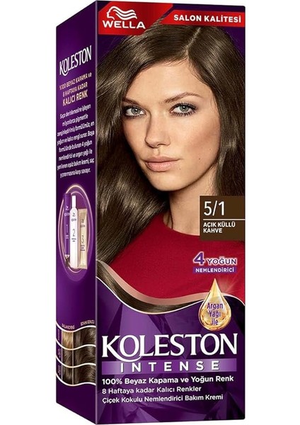 Intense 5-1 Açık Küllü Kahve Saç Boyası
