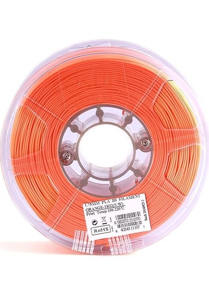 1.75 mm Turuncu Pla+ Plus Filament - Orange modelleri
