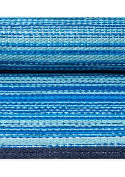 Mavi Plaj Kamp Piknik Bahçe Balkon Teras Hasır Halı Mat Savan Kilim Karavan Halısı 90X180 modelleri