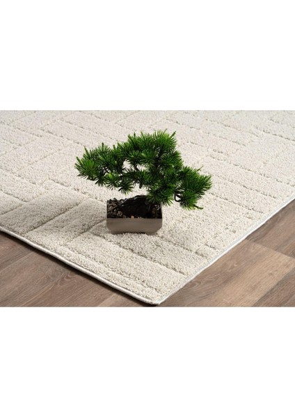 Carpet Kaymaz Taban Moopy Lux Banyo Paspası Klozet Takımı 50X90 ve 40X50 (2 Parça), Ekru fırsatları