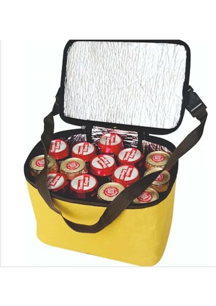 25 Lt Folyo Izole Plaj Termos Çanta (Mavi) fiyatları