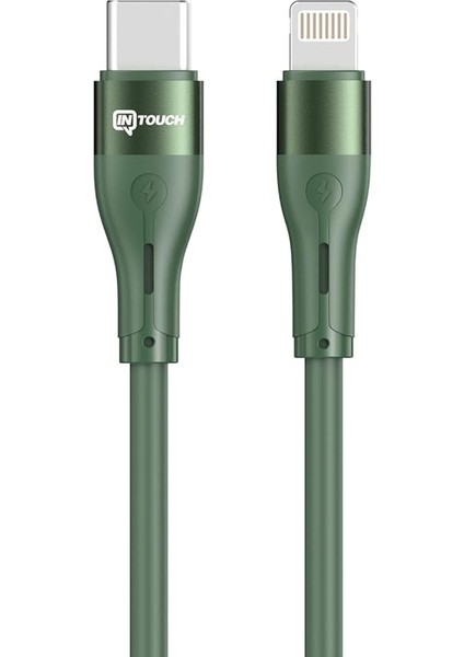 Fleet Type -C Lightning 65W Pd Şarj ve Data Kablosu, 1 Metre - Yeşil