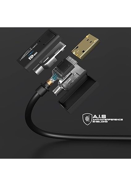 – 3m – Displayport Kablosu, Dp 1.4, Vesa Sertifikalı (60Hz'de 8k, 144hz, HDR10-OYUN Monitörleri Için Ideal, Freesync/g-Sync, Resmi Olarak Vesa Yönergelerine Göre Test Edilmiştir, Siyah) fırsatları
