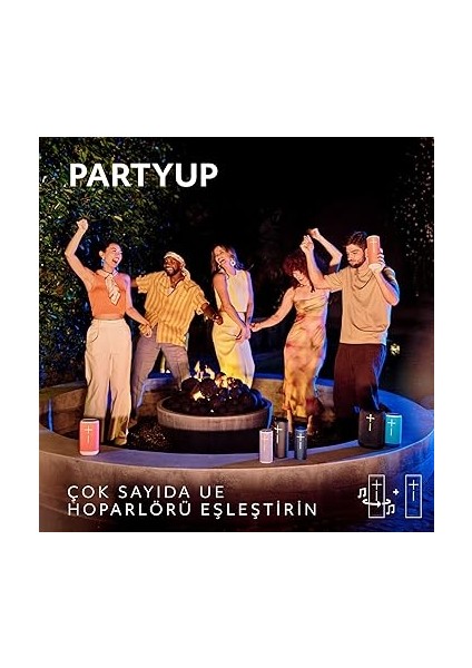 Ears Boom 4 Taşınabilir Su Geçirmez Bluetooth Hoparlör, 360 Derece, Güçlü, Sürükleyici, Kristal Netliğinde Ses, 15 Saatlik Pil Ömürlü ve 45M Kullanım Mesafeli Batmaz Hoparlör, Lila fırsatları