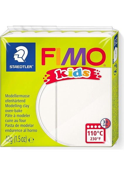 Fimo 8030-0 02 Fimo Kids Modelleme Kili 42 gr Beyaz