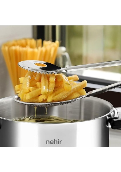 Sade Süzgeçli Kızartma Maşası