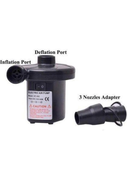 Araç Içi Çakmak Soketli Şişirme Pompası 2009210 fırsatları