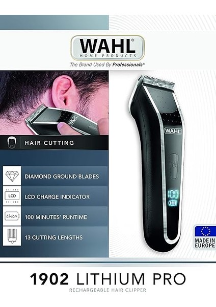 1902.0465 Wahl Lithium Pro Akülü Saç Kesme Makinesi fiyatları