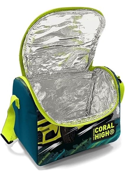 High Nefti Sarı Araba Okul Sırt ve Beslenme Çantası Seti fırsatları