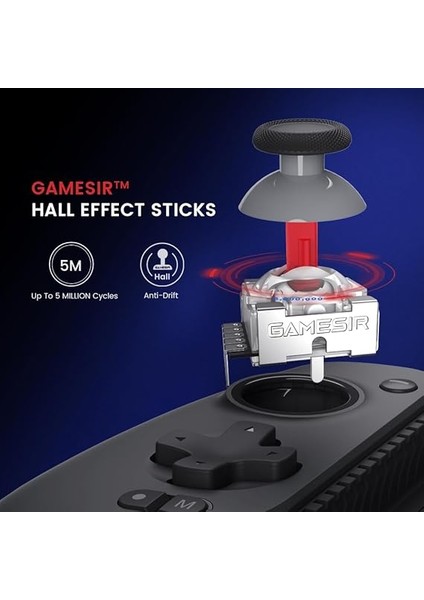 G8 Plus Bluetooth Mobile Game Controller For Switch & Ios & Android & Tablets, Wireless Gamepad With Hall Effect Joysticks/hall Trigger, Play Minecraft, Genshin Impact, Call Of Duty Mobile modelleri