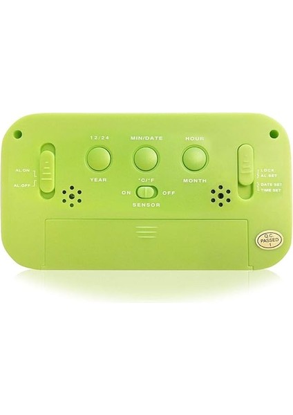 Optik Masaüstü Saat Takvim Termometre Yeşil fırsatları