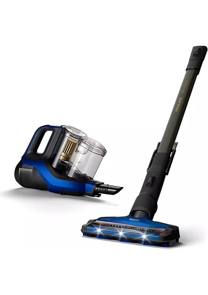 XC8049/01 Şarjlı Dik Süpürge, 70 Dk'ya Kadar Çalışma Süresi, Lacivert fırsatları