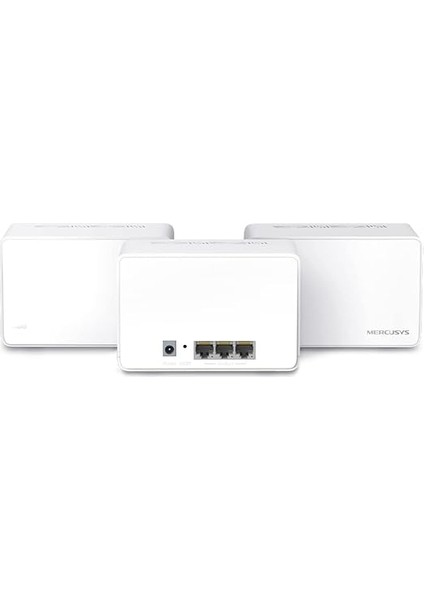 Halo H80X 3-Pack, AX3000MBPS, Dual-Band, Gigabit Portları, 150'YE Kadar Cihaz Bağlanabilir, 650 M²'ye Kadar Kapsama, Akıllı Bağlantı, Mobil Uygulama ile Kolay Kurulum, Wi-Fi 6 Mesh Sistemi fiyatları