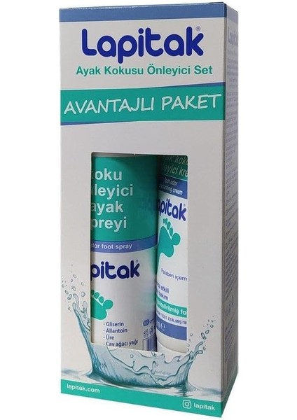 Ayak Kokusu Önleyici Set