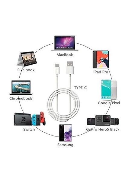 Samsung,xiaomi,oppo,reeder Usb-C To Usb-A 5.0 Hızlı Şarj ve Data Kablo (1 Metre) indirimleri