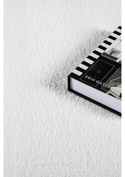 Home Beyaz Banyo Paspası | Peluş Kaymaz Tabanlı | Yumuşak Doku | Makinede Yıkanabilir | 4 Ölçü (40X60 Cm) fırsatları