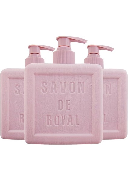 De Royal Provence Nemlendirici Luxury Vegan Premium Sıvı Sabun 500 ml 3 Adet (Mor)