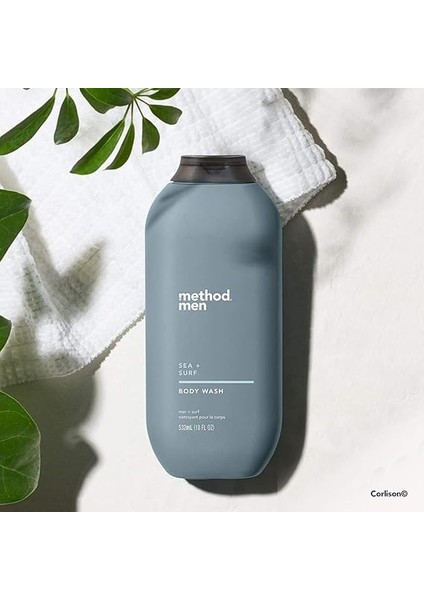 Yöntem Erkekler, Deniz+Sörf Vücut Yıkama, 18 Fl Oz indirimleri