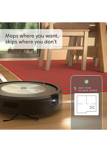 Roomba Combo J5+ Süpürge ve Paspas modelleri