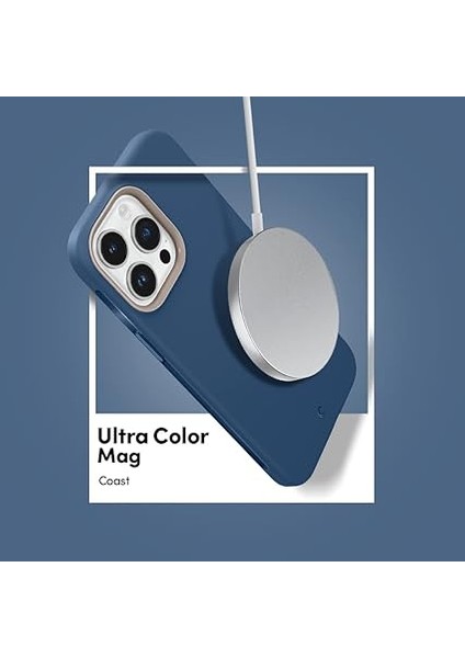 Ciel By Cyrıll iPhone 14 Pro Max Kılıf Ultra Color Mag Magsafe Özellikli Coast - ACS04877 modelleri