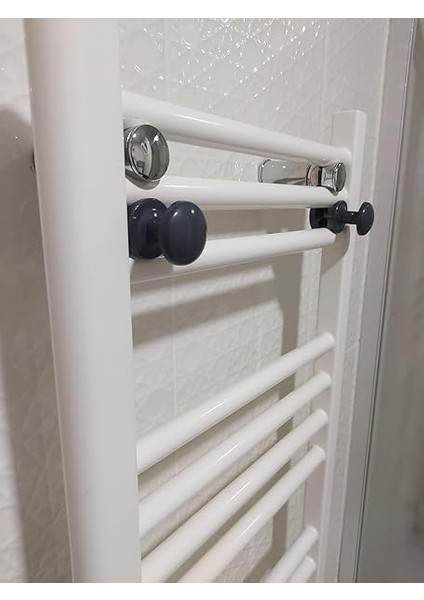 Radyatör Askısı, Banyo Askısı, Bornoz Askısı, Kolay Kurulum, Havlu Kıyafet Askısı, Banyo Kurutmalık (Antrasit) fiyatları