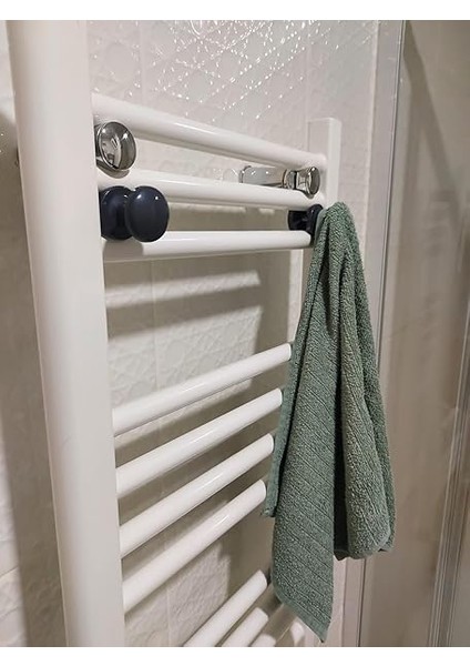 Radyatör Askısı, Banyo Askısı, Bornoz Askısı, Kolay Kurulum, Havlu Kıyafet Askısı, Banyo Kurutmalık (Antrasit) indirimleri