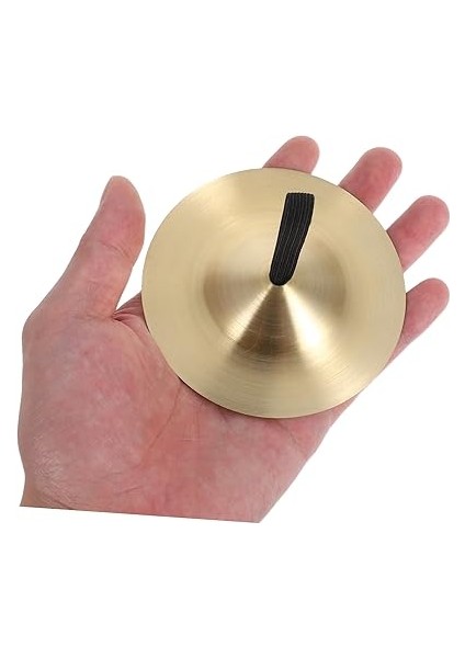 1 Çift Perküsyon Enstrümanları Küçük Parmak Zilleri El Zilleri Dans Etmek Için Küçük Müzik Aleti fırsatları