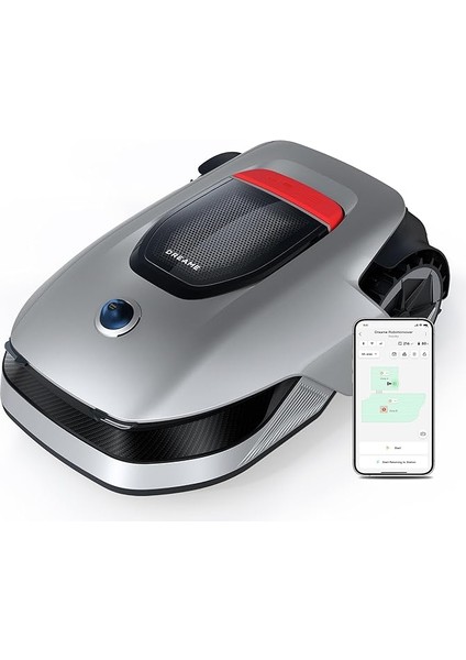 A1 Akıllı Robotik Çim Biçme Makinesi Gri