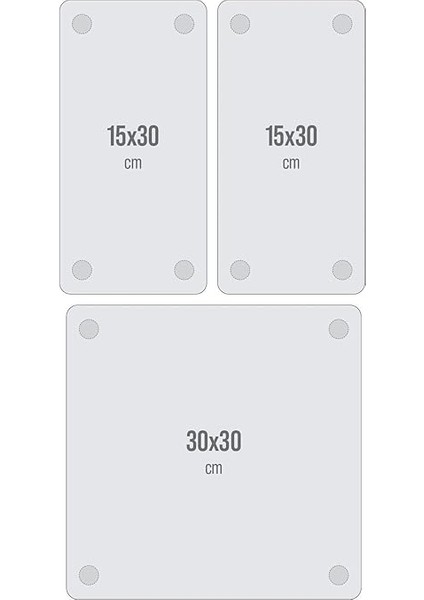 Cam Sunum Servis Tabağı 3'lü Kare Set Mackenzie Vintage Daisy indirimleri