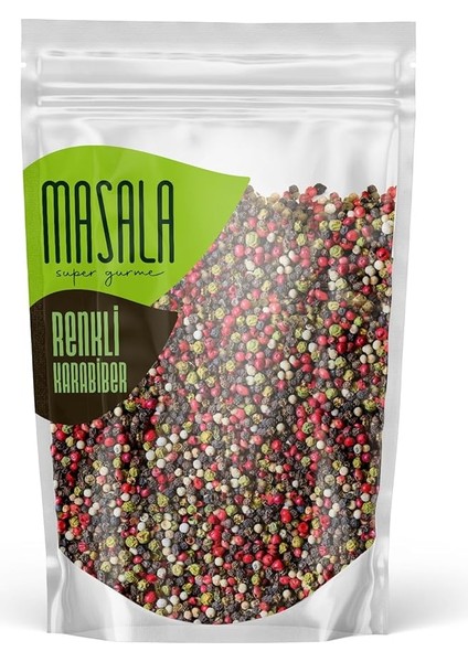 Gurme Masala Renkli Karabiber 100 G - 4 Renk Biber
