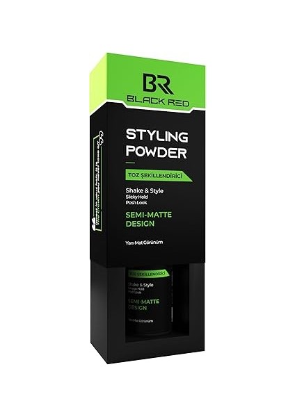 & Red Saç Şekillendirici Toz Wax Hacimli ve Yarı Mat Görünüm - Semi Matte Toz Wax - 20G modelleri