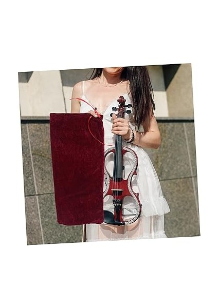 Çizilmeye Dayanıklı Keman Koruyucu Çanta Kumaş Keman Taşıma Çantası Peluş Kumaş Keman Kılıfı Taşınabilir Müzik Aleti Kılıfı Keman Koruması Için modelleri