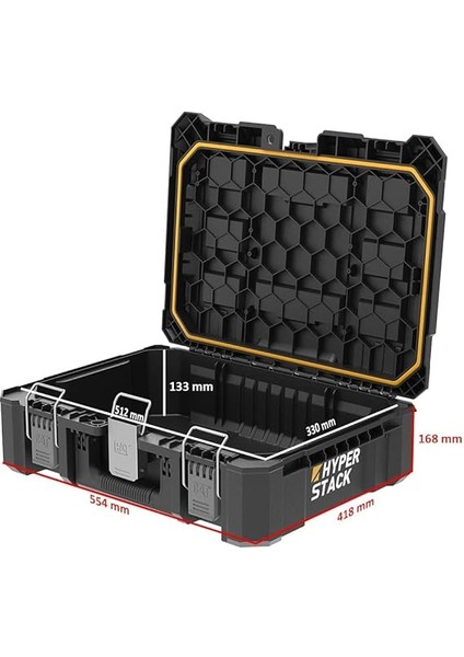 DA41002 Hyper Stack 23 Litre Ağır Hizmet Tipi Kilitli Takım Çantası modelleri