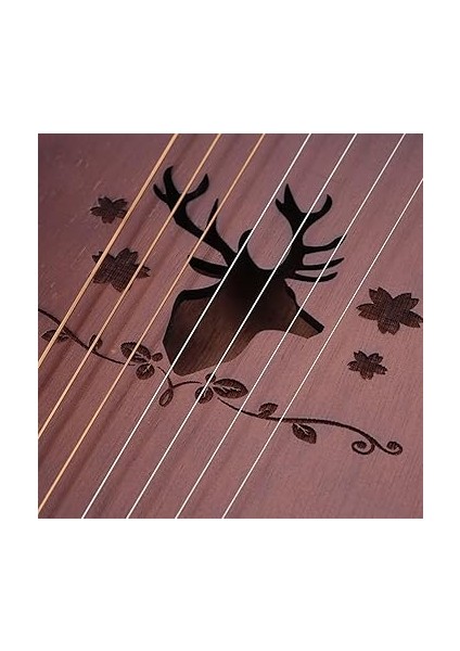 7 Telli Lir Masif Ahşap Metal Teller Yaylı Çalgılar fiyatları