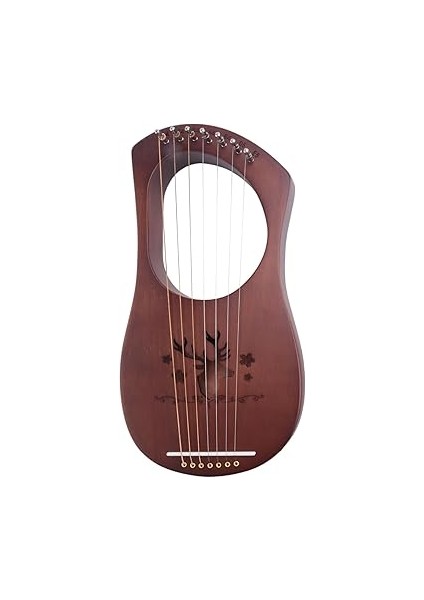 7 Telli Lir Masif Ahşap Metal Teller Yaylı Çalgılar modelleri