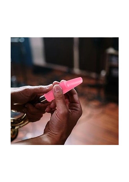 Reçine Alto Saksafon Ağızlığı: Birden Fazla Saksafonla Uyumlu Ağızlık Başlığı Değiştirmeleri Her Seviyedeki Müzisyen Için Idealdir Pembe indirimleri