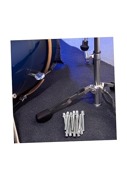 Davul Için 12 Adet Gergi Çubukları: Caz Davul Seti Aksesuarları Için Metal Vidaları - Perküsyon Enstrümanları Için Gergi Çubukları indirimleri