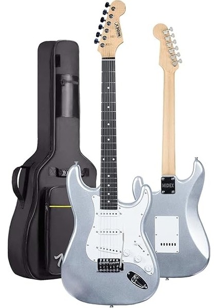 RPH-30SL-ST Gül Klavye Silver Strat Kasa Sss Elektro Gitar Seti modelleri