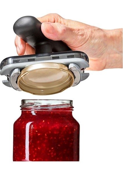 Ayarlanabilir Ergonomik Evrensel Kavanoz Pet Şişe Kapağı Açıcı Güçlü Tutuş Kaydırmaz Sap