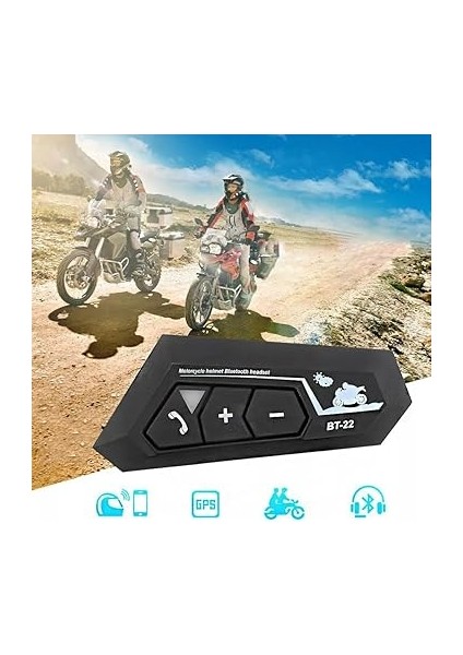 BT22 Intercom Motosiklet Kask Kulaklık Bluetooth 5.0 modelleri