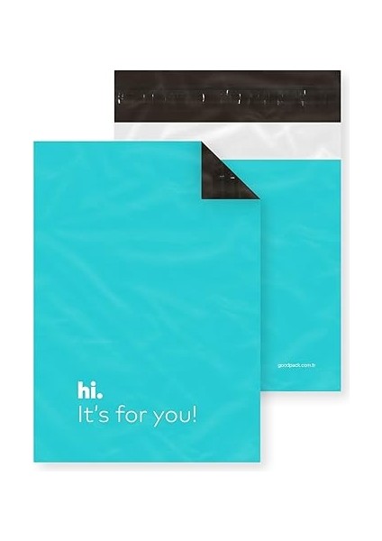 Turkuaz Kargo Poşeti 30X37+5 cm - 100 Adet modelleri