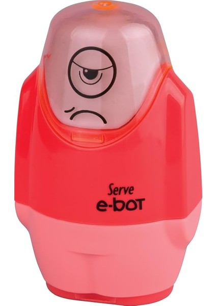 E-Bot Silgili Kalemtiraş Fosforlu Kırmızı